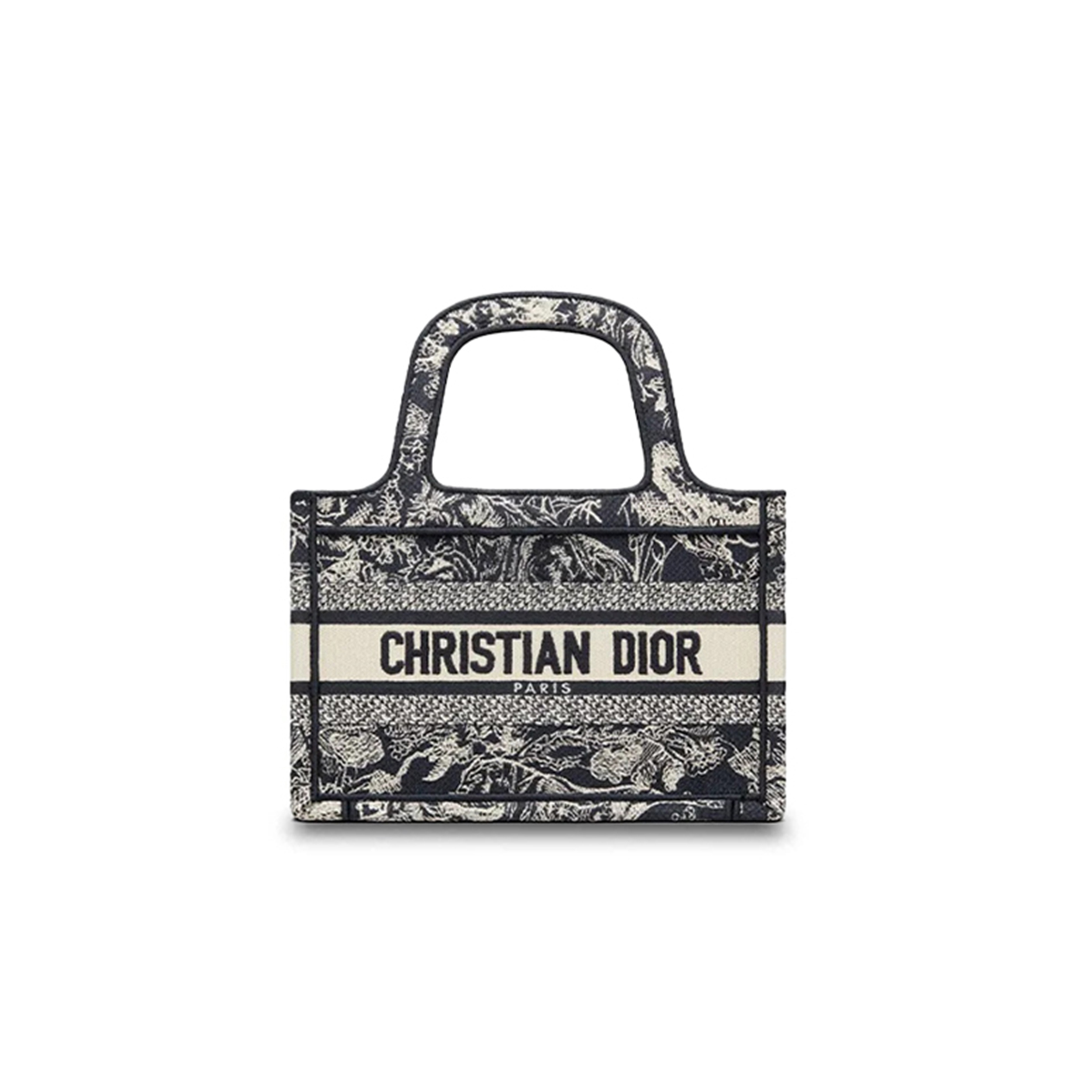 D*or mini book tote bag s5475zrgo-m928 (24*22*8cm)